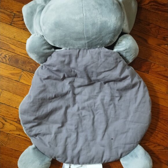 Koala Baby Plush Play Matt Pad Bed Furry Elephant Throw Sleeper Blanket - Picture 3 of 9